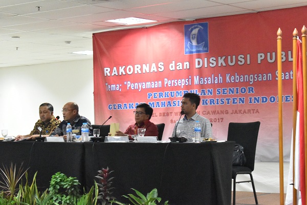 PNPS GMKI Gelar Diskusi Publik dan Rakornas Penyamaan Persepsi Kebangsaan