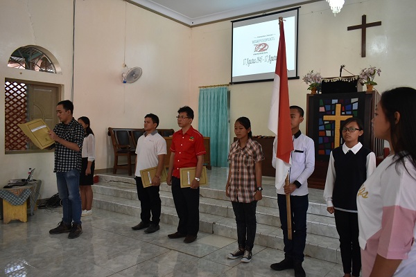 PEWARNA Indonesia adakan Literasi Kebangsaan Bersama Jemaat GKP Tamiyang
