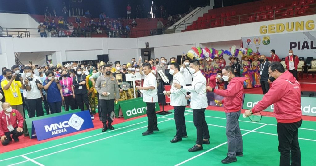 Turnamen Bulutangkis Piala Presiden 2022 Resmi Dibuka