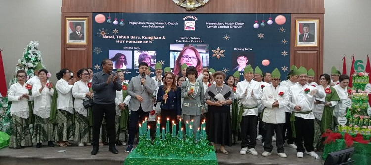 POMADE Rayakan Natal Tahun Baru dan Kuncikan Tahun Disatukan Dalam Kasih Kristus