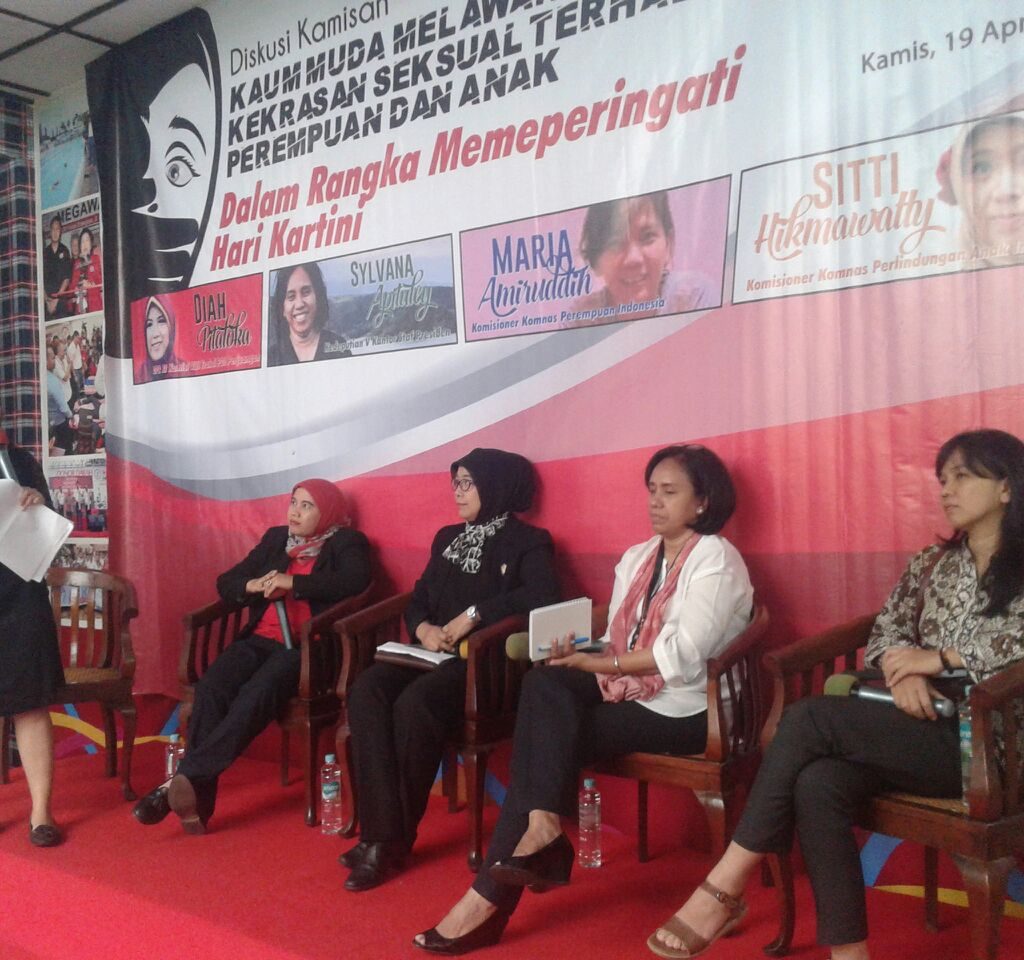 DPP Taruna Merah Putih-Diskusi Melawan Kekerasan Pada Perempuan dan Anak
