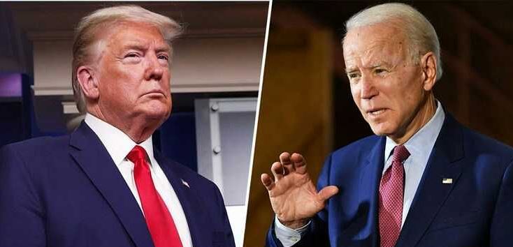 Pertarungan Ketat Trump dan Joe Bidden Menuju White House