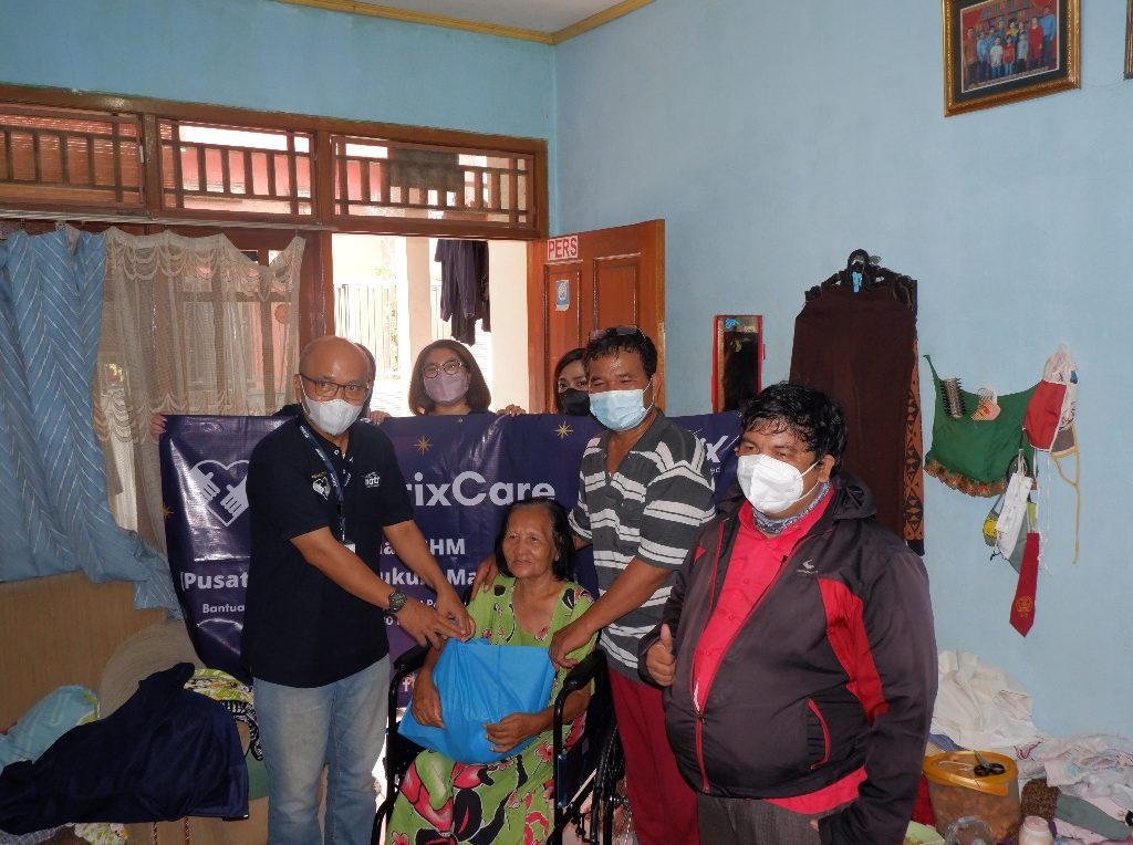 PBHM Bersama Matrix NAP Info Gelontorkan Bantuan Bagi Penyandang Disabilitas di Jakarta