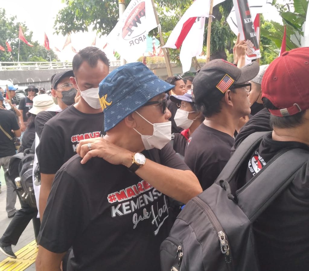 Hendrik Wowor IPWL Seluruh Indonesia Datangi Mensos Tolak Kebijakan Yang Tidak Berpihak Panti Rehab