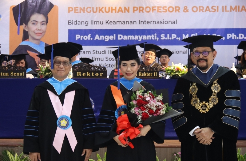 Guru Besar Fisipol UKI Prof. Angel Damayanti: Perguruan Tinggi Kristen di Indonesia Berperan Penting dalam Pencegahan Radikalisme dan Terorisme