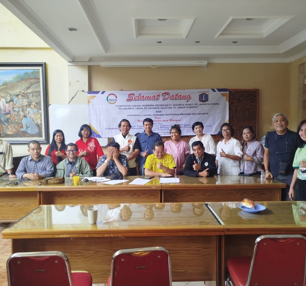 PEWARNA Indonesia DKJ Sukses Gelar Konferda Tetapkan Ketua Baru Periode 2025–2030