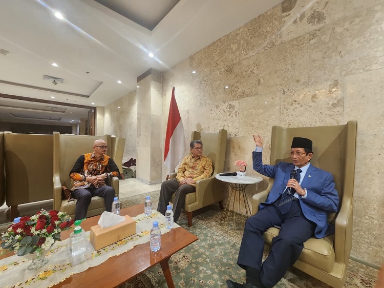 Pengurus BMPTKKI Diterima Menteri Agama di Masjid Istiqlal Jakarta