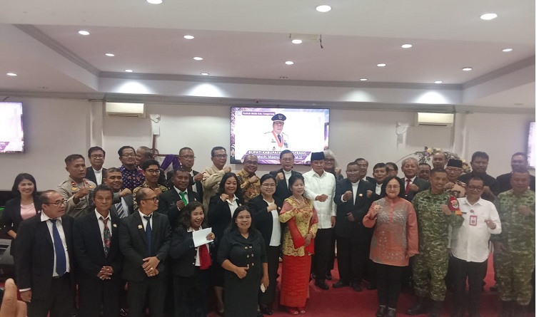 BKSG Kabupaten Tangerang Gelar Perayaan Paskah Bersama Unsur Forkopimda