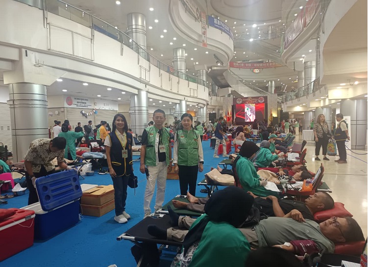 Perkumpulan Marga Yap dan Hakka Gelar Aksi 1000 Donor Darah