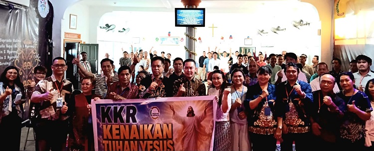 PEWARNA Kalteng Kolaborasi Yayasan Tangan Pengharapan Dede Gelar KKR di Rutan II A Palangka