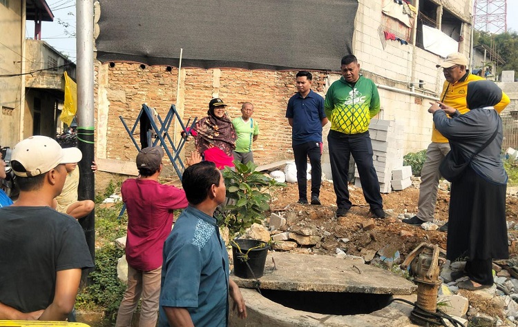 Lurah Rawajati Tinjau Pembangunan Biopori Komunal dan Kesiapan Ingub No 5 tahun 2026 tentang pemilahan sampah dari sumbernya